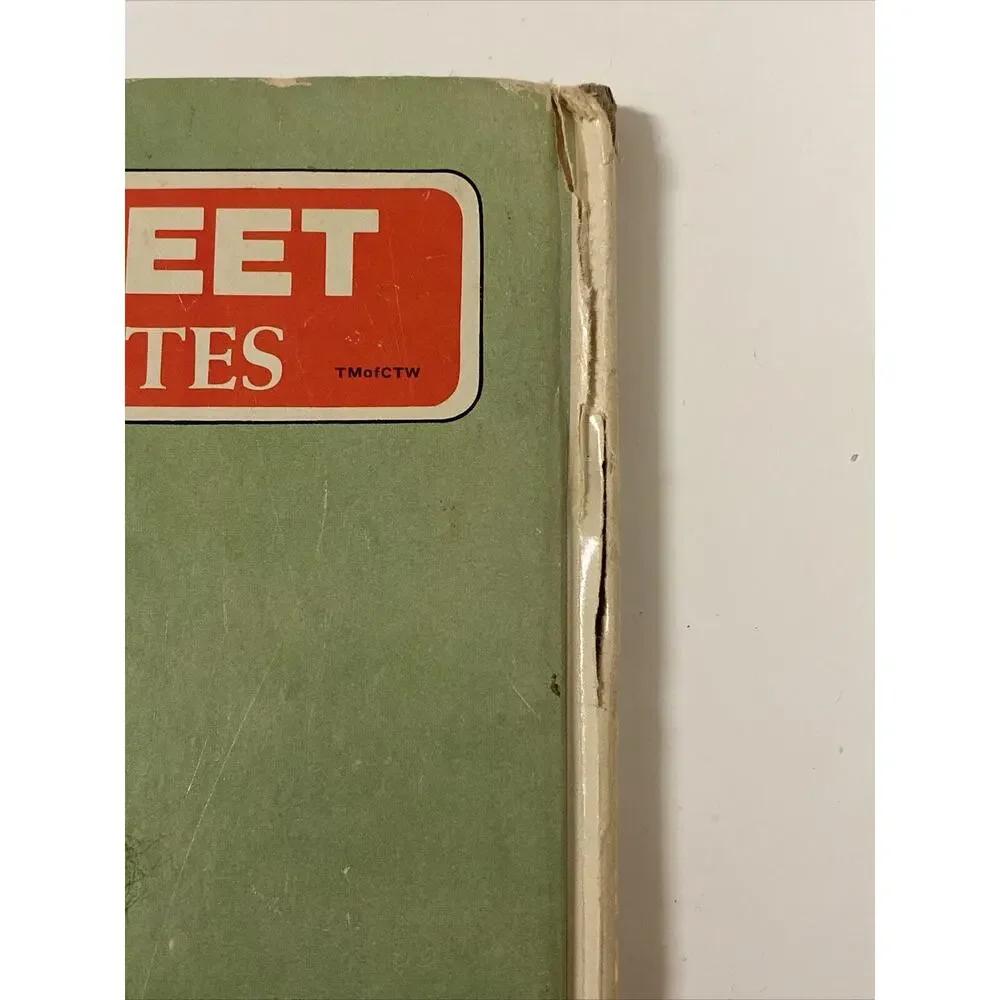 Zero Mostel Sesame Street Book of‎ Opposites 1974 RARE Comedy George Mendoza